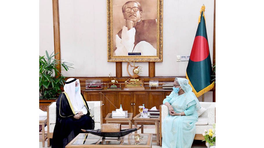 Kuwait envoy congrats PM for Padma Bridge 