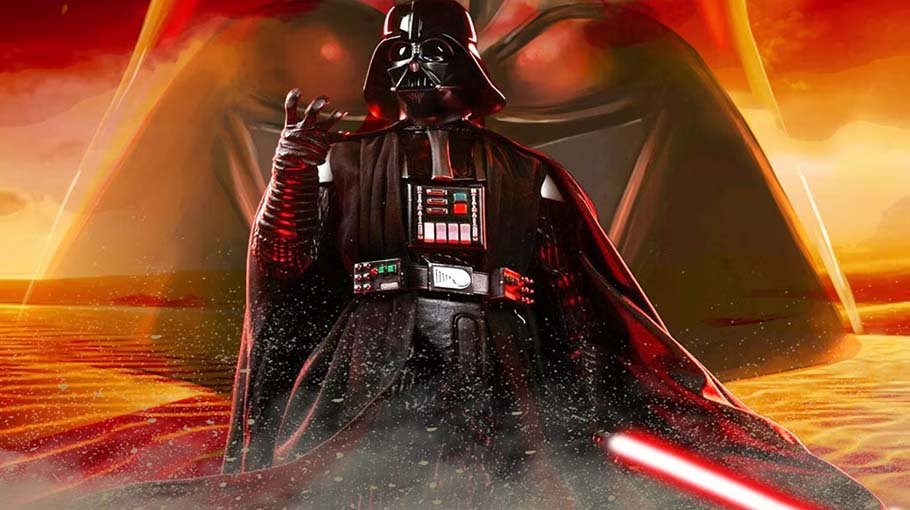 Every version of Darth Vader’s helmet  compared in ‘Star Wars’ image