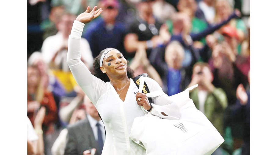 Serena brushes off retirement talk despite Wimbledon defeat