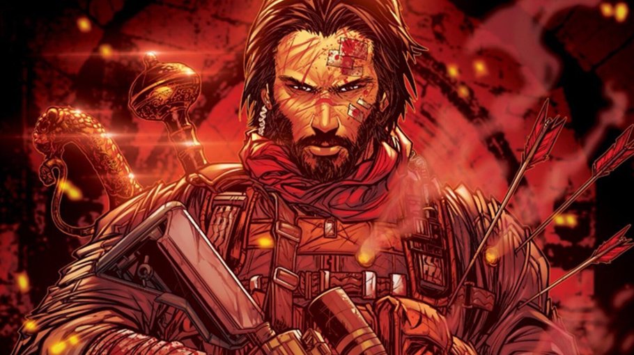 Keanu BRZRKR comic movie script teased in new images