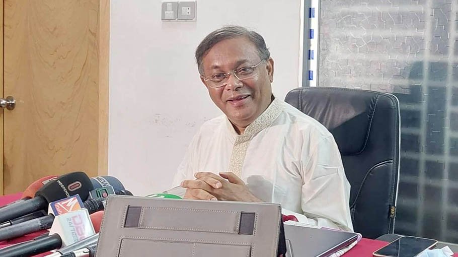 BNP is habituated to uttering indecent words and talking nonsense: Hasan