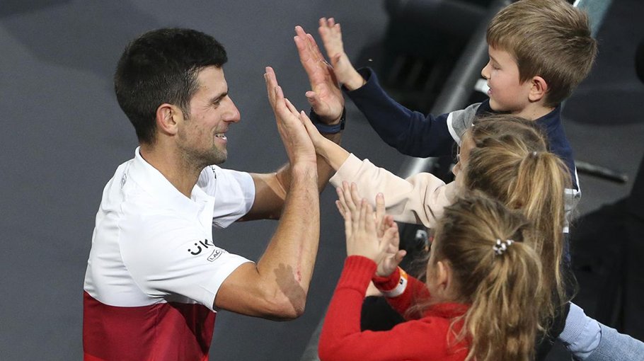 Djokovic ready to help son follow in his footsteps