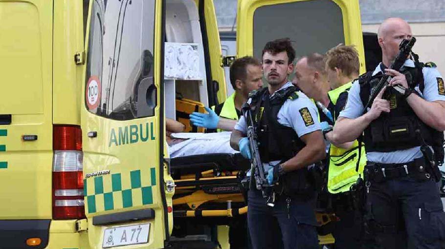 3 dead, 3 critically wounded in shooting at Denmark mall