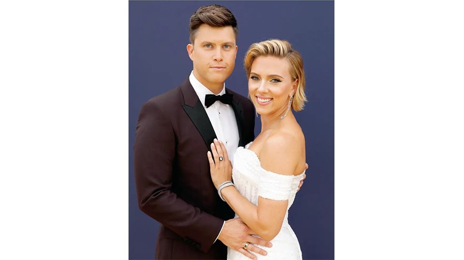 Scarlett, Colin Jost living separate lives!