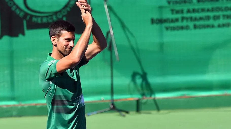 Djokovic inaugurates courts at Bosnian 'pyramids'