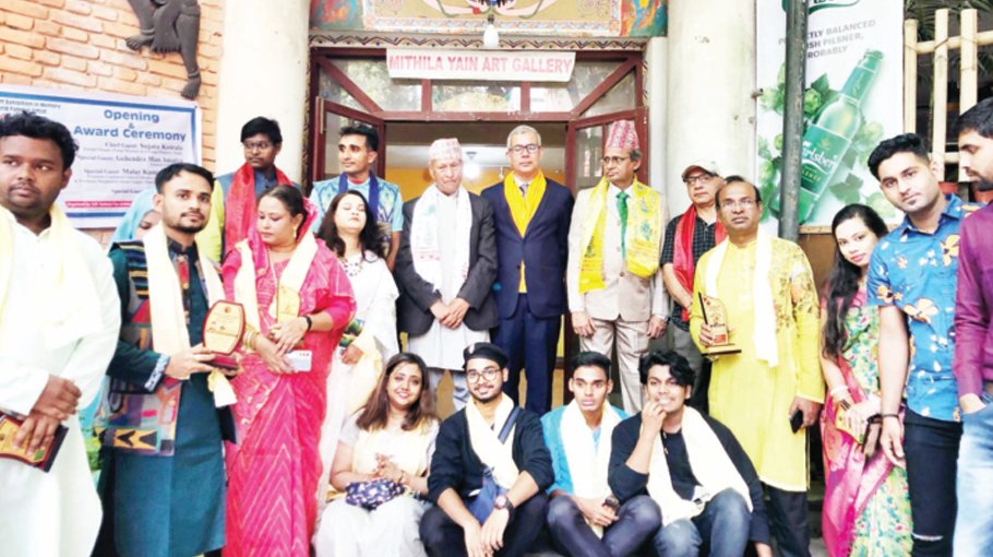 International Art Exhibition held in Kathmandu