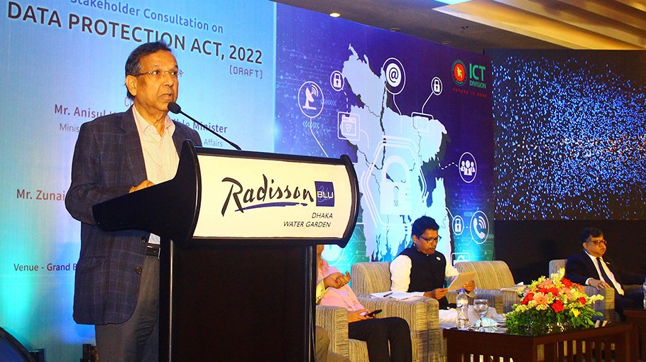 Data protection law to be enacted: Anisul