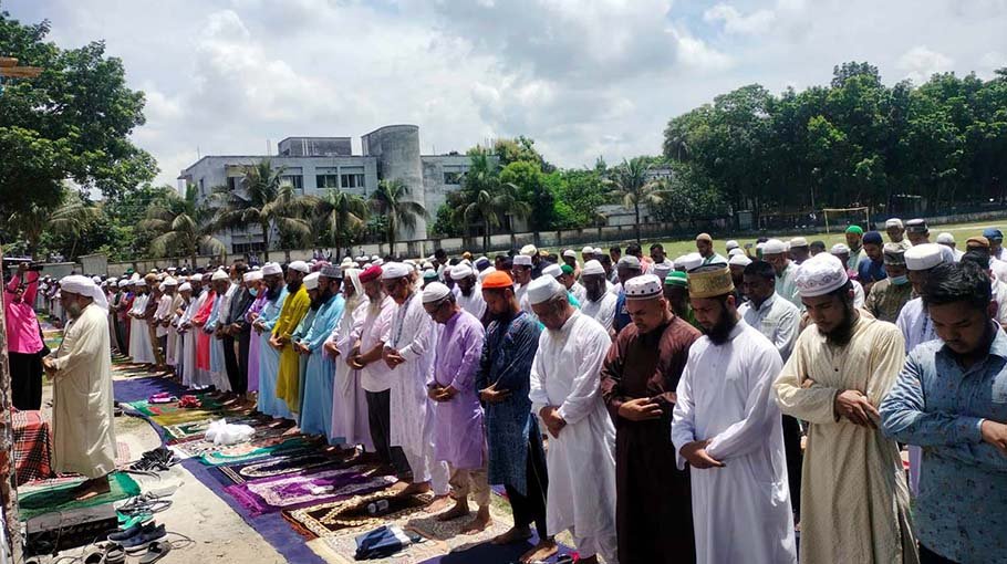Special prayers in Rangpur  seeking rain