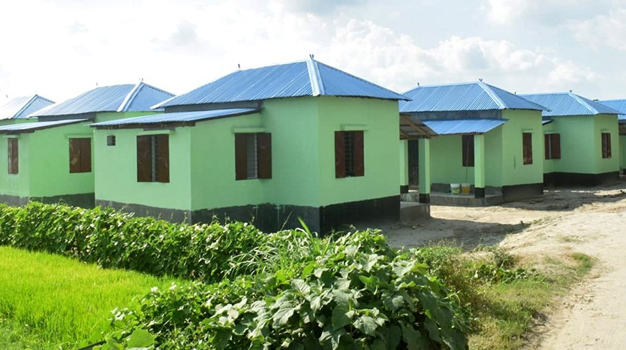 Home for the homeless in two Bogura upazilas