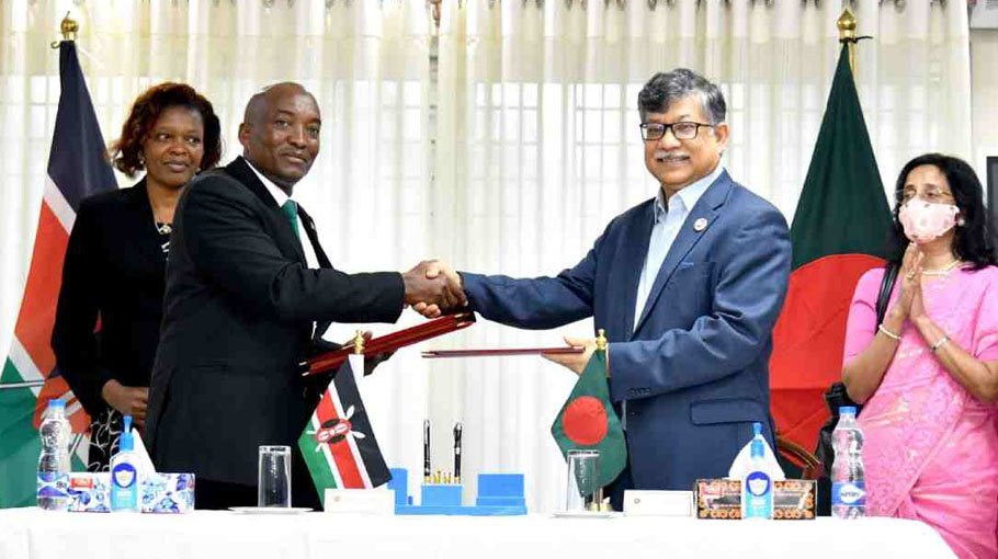Bangladesh, Kenya hold first-ever political talk