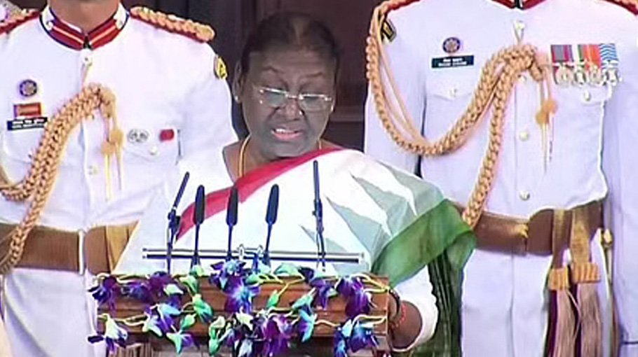 Droupadi Murmu Sworn In As India s First Tribal President Bangladesh Post