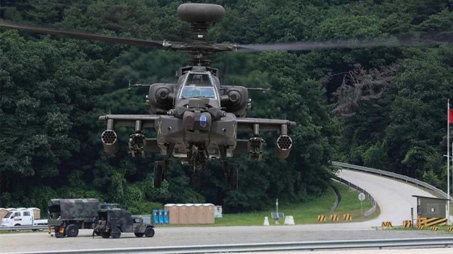 US helicopters hold first live-fire drills in S Korea since 2019