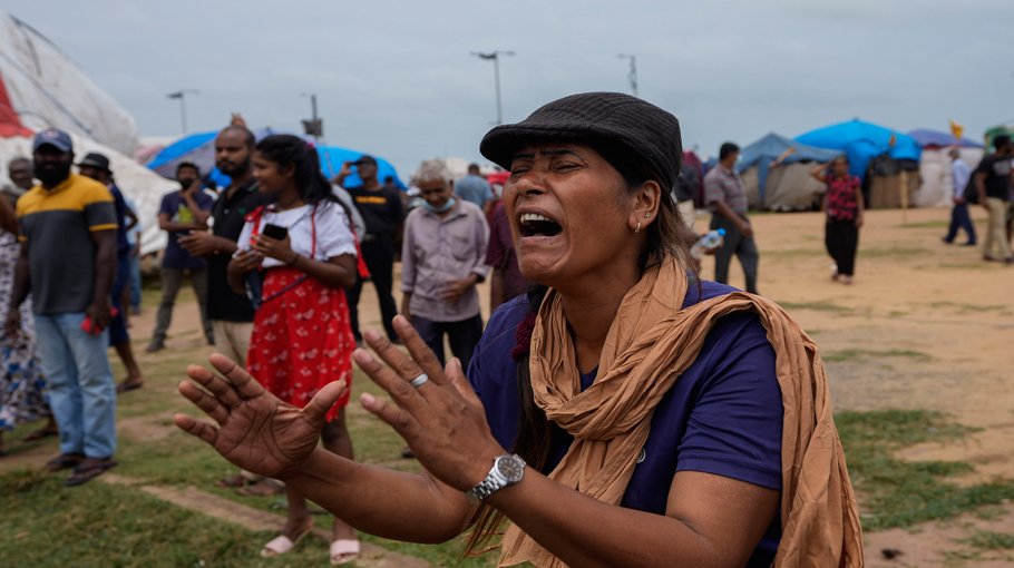 Rights group says Sri Lanka harasses, detains protesters