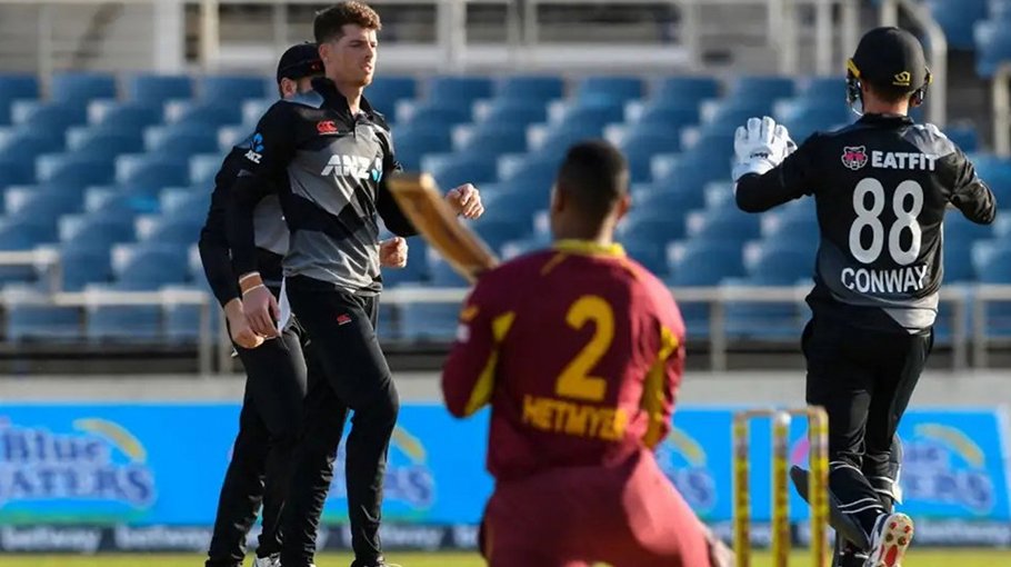 Santner stars as Kiwis beat Windies