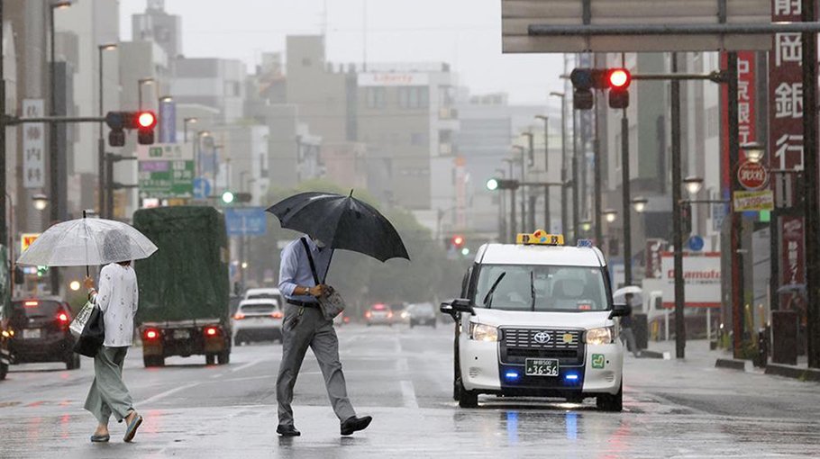 Tropical Storm Meari hammers Japan with heavy rainfall, wind