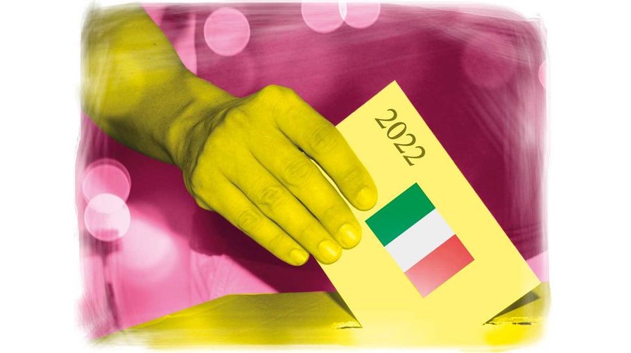 Baking in the sun, Italy gears up for September elections