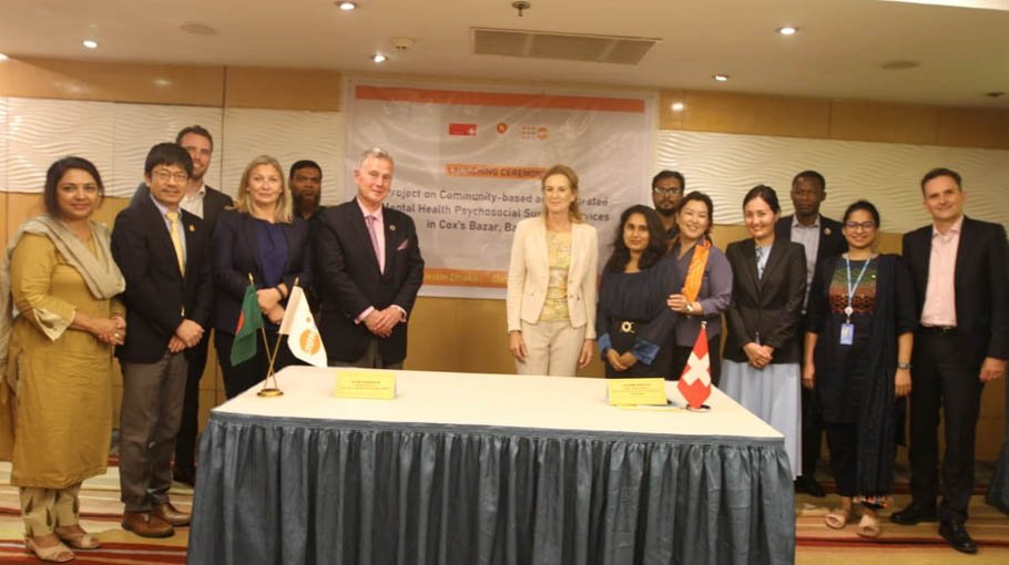 UNFPA, Switzerland join hands to address mental health challenges in Rohingya camps