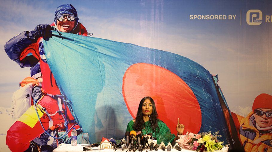 Wasfia returns home, shares her K2  experience