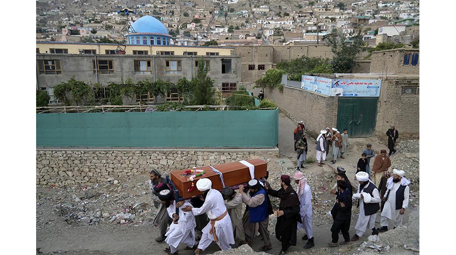 Bombing at Kabul mosque kills 10