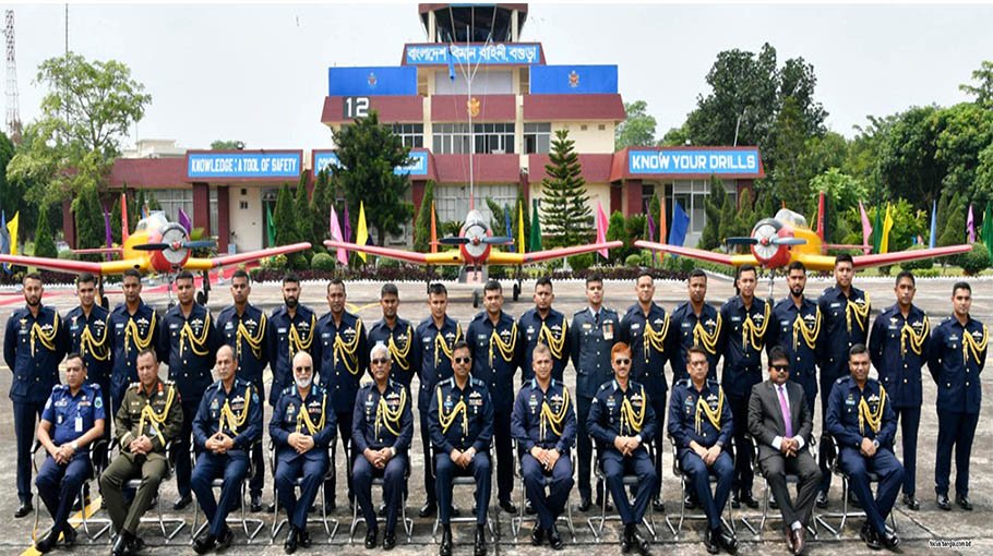 Certificate-awarding ceremony of BAF flying instructors’ course held