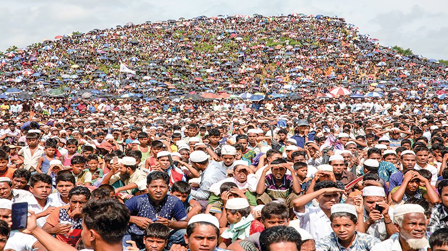 Move for Rohingya return on