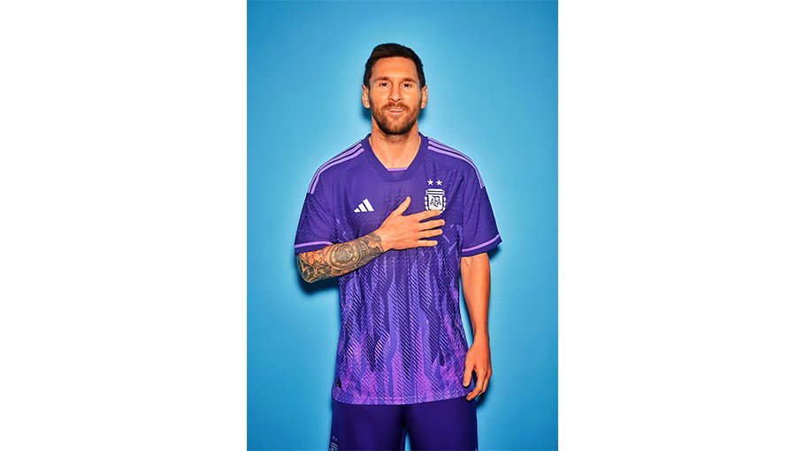Argentina to wear purple  away kit representing  gender equality