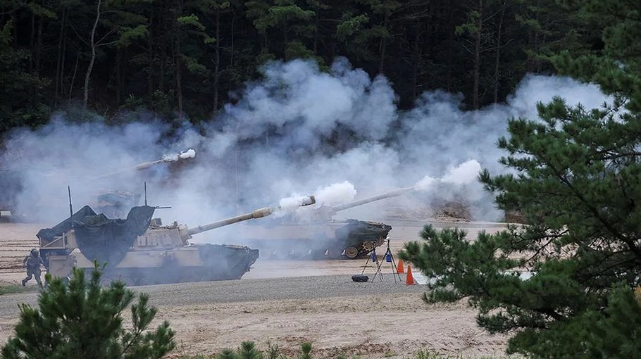 US, S Korea stage mega combined military drills