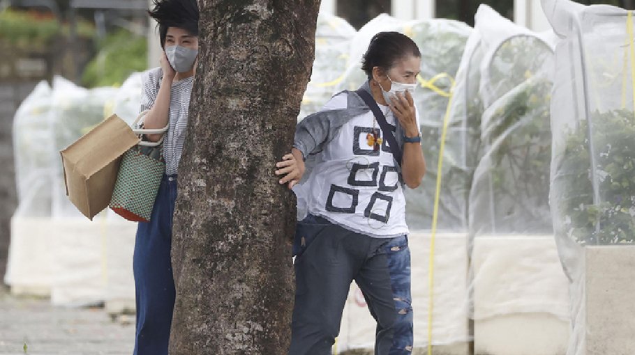 China, Japan ground ferries, flights as typhoon approaches
