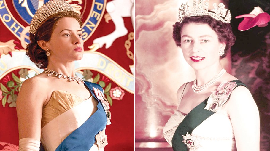The Crown's Claire Foy pays tribute to Queen Elizabeth II