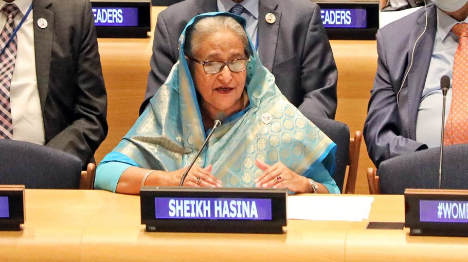 PM focuses on peace and climate change in her UNGA speech