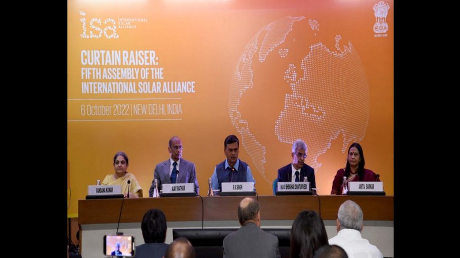 5th Assembly of Intl Solar Alliance to be held in India this month