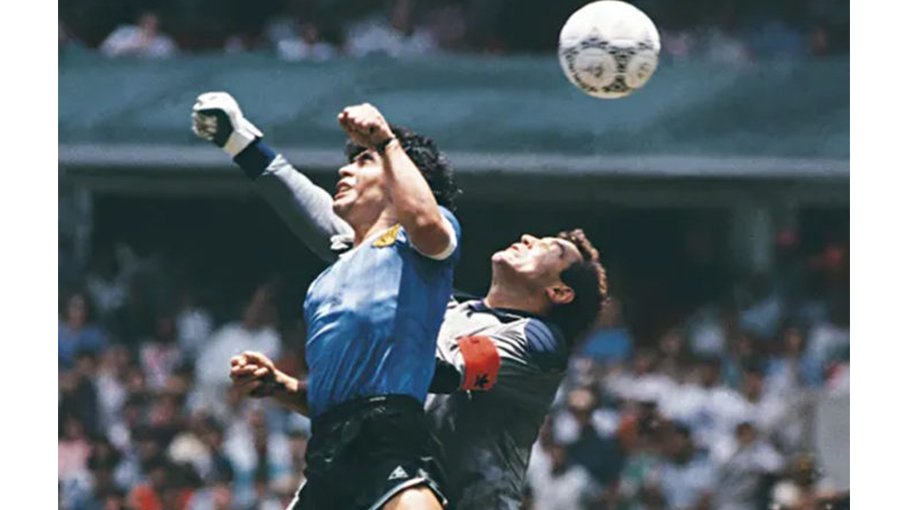 Maradona’s ‘Hand of God’ ball to go under hammer