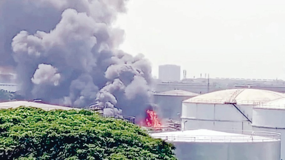 ‘7-member body to probe  fire at Eastern Refinery 