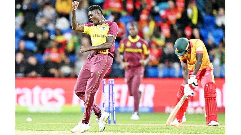 Four-wicket Joseph helps Windies topple Zimbabwe