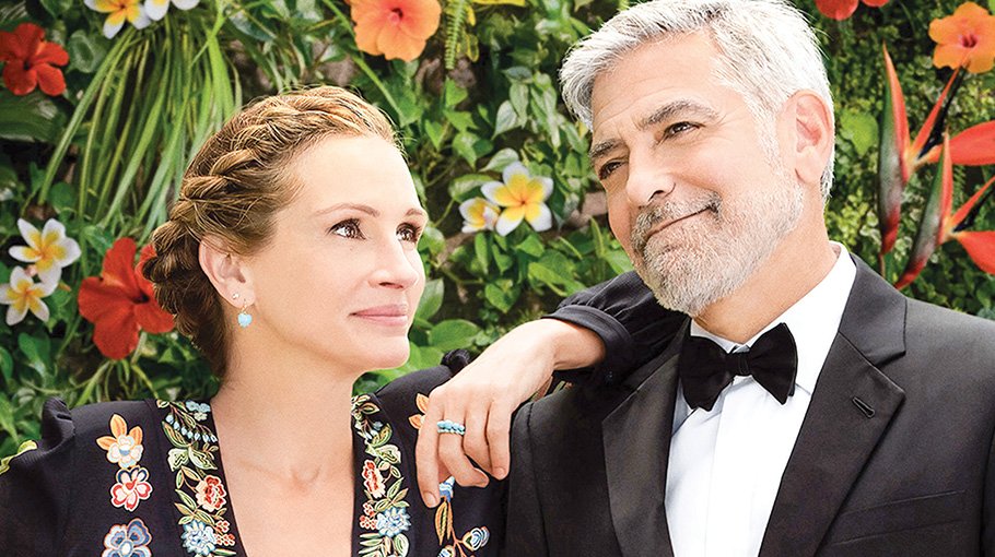 Clooney, Julia bring back clichéd rom-com in ‘Ticket to Paradise’