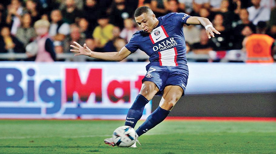 Mbappe scores twice as  PSG beat Ajaccio