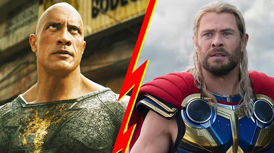 Black Adam vs Thor teased after Dwayne shares a parody