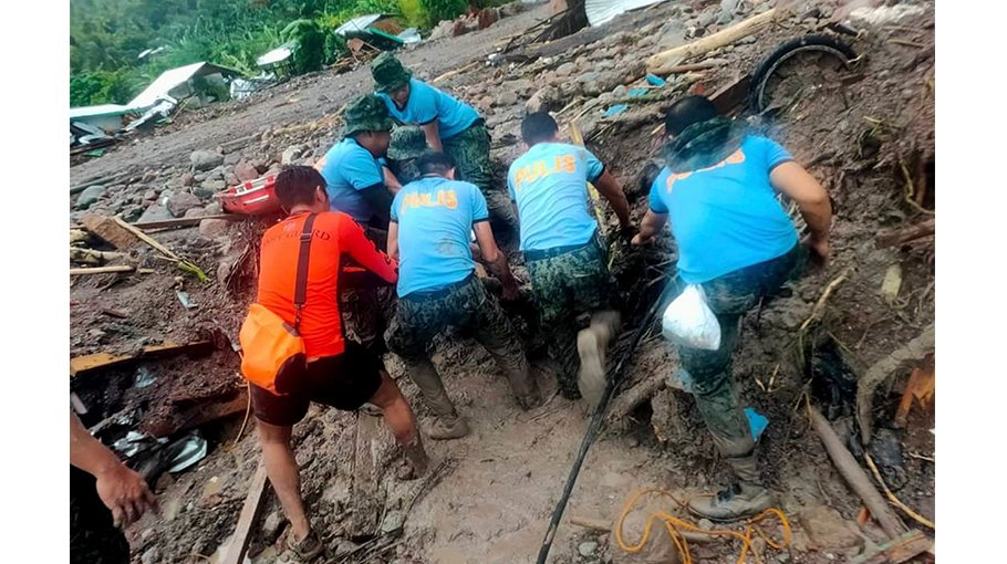 47 dead, dozens feared missing as storm lashes Philippines