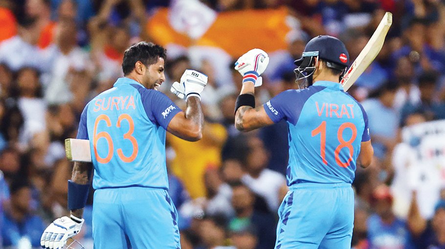 SKY acknowledges ‘very good camaraderie’  with Kohli