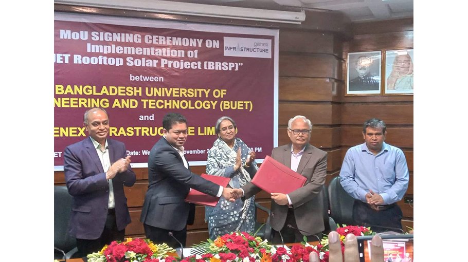 Genex Infrastructure to develop BUET solar power system