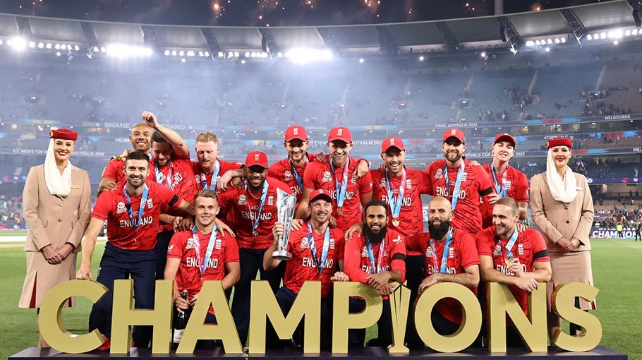 England receive $1.6 million for winning the final