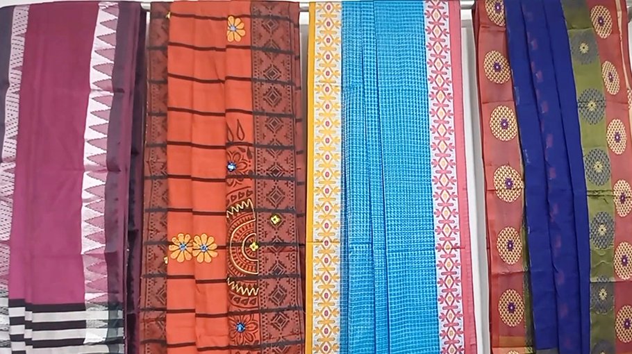 Manipuri sari of Sylhet bearer of culture and tradition