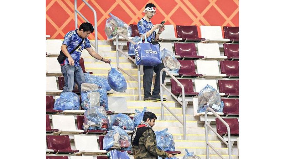 Samurai Blue earn praise for an  off-pitch tradition