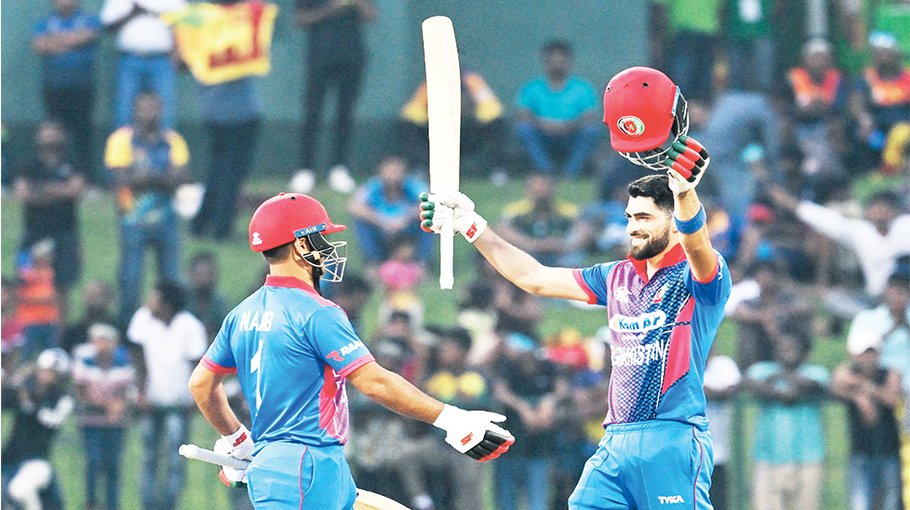 Ibrahim ton helps Afghanistan thrash Sri Lanka in ODI opener