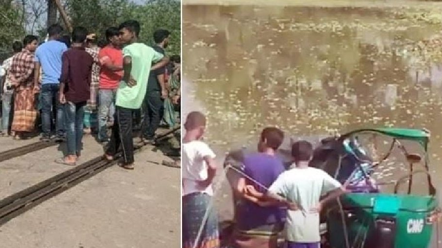 4 killed as train hits auto-rickshaw in Cumilla