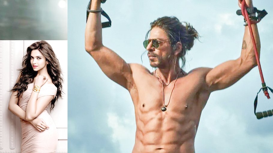 SRK, Deepika back with sizzling chemistry in Besharam Rang song