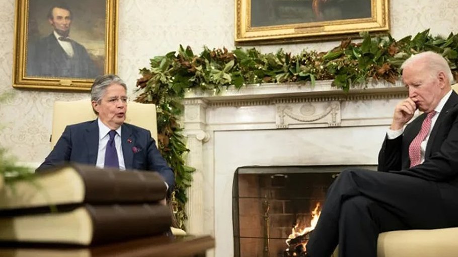 Biden talks security, economy, cartel fight with Ecuador president