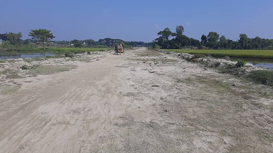 Major roads construction paused in Kishoreganj