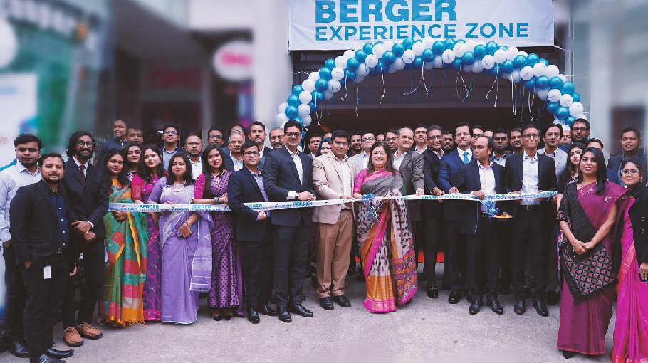 Berger reopens Dhanmondi Experience Zone