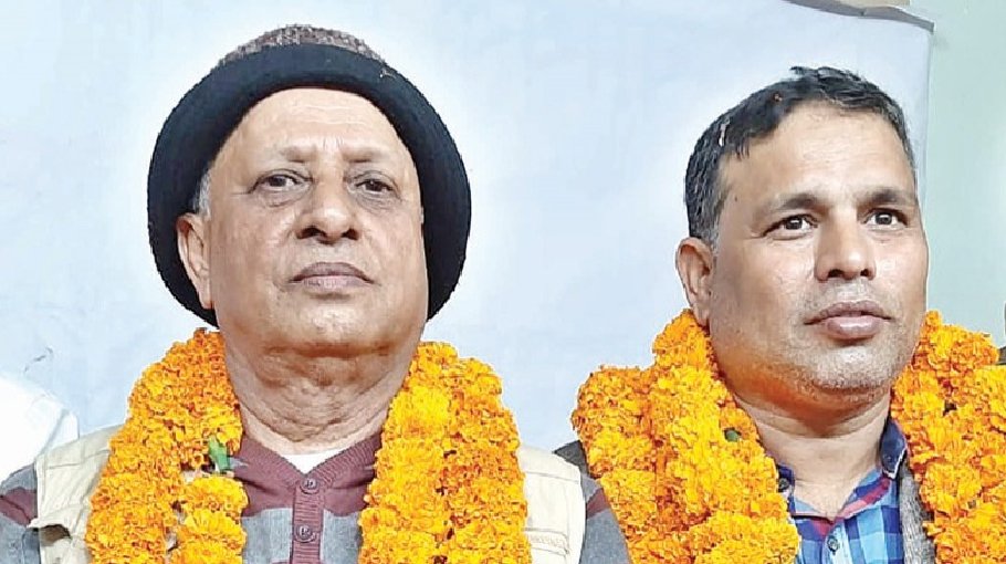 Bangladesh Photo Journalists Association President Indrajit, GS Borhan